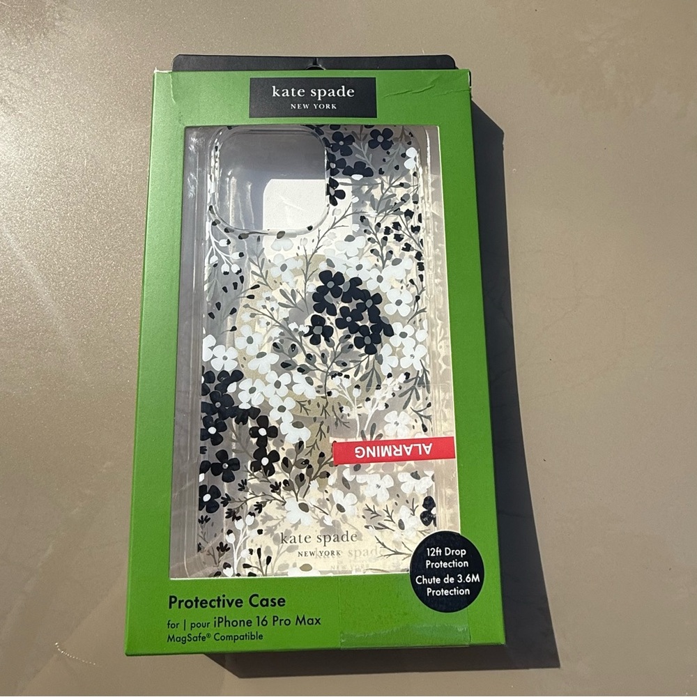Kate Spade IPhone 16 Pro Max phone case- mag safe